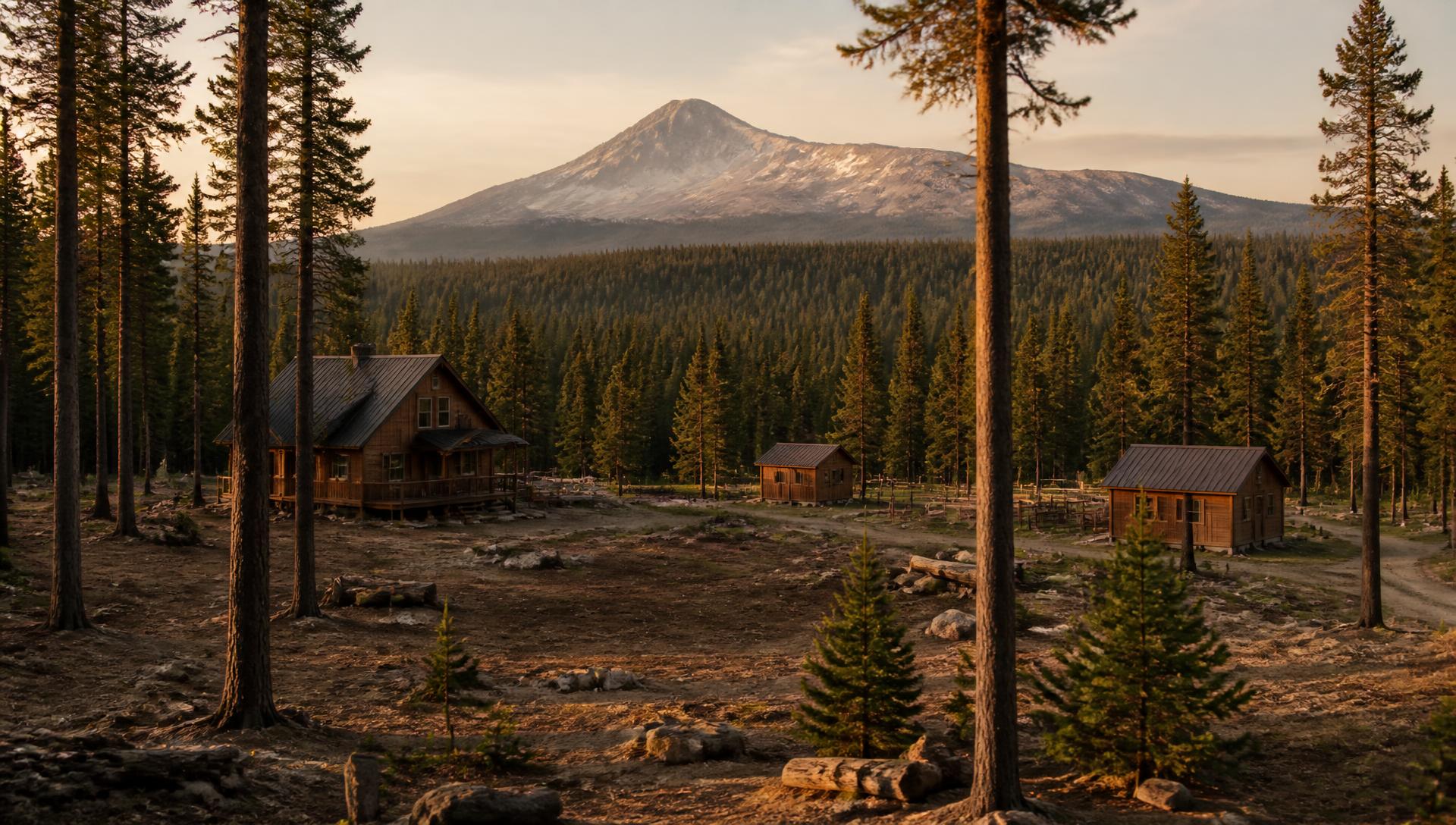 Wildfire-prepared landscape in Old Station